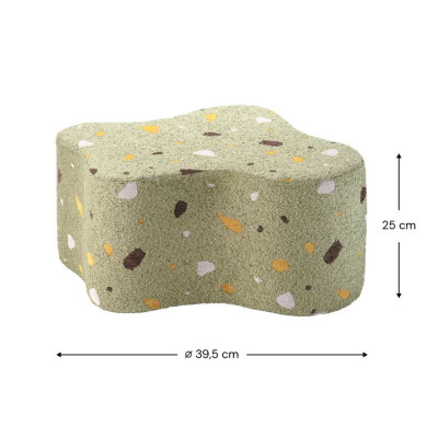 Puf Wigiwama® - Terrazzo Moss Cloud Puf Wigiwama® - Terrazzo Moss Cloud