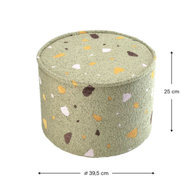 Puf Wigiwama® - Terrazzo Moss Puf Wigiwama® - Terrazzo Moss