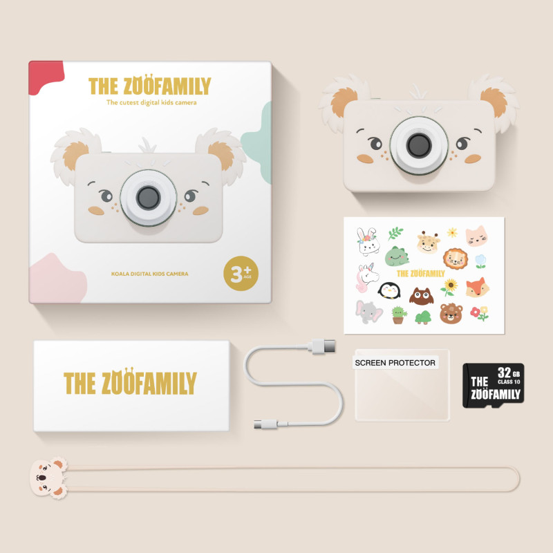 The Zoofamily aparat foto digital pentru copii Koala