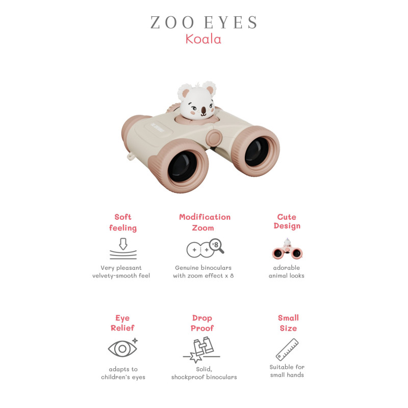 Binoclu pentru copii Koala – The Zoofamily
