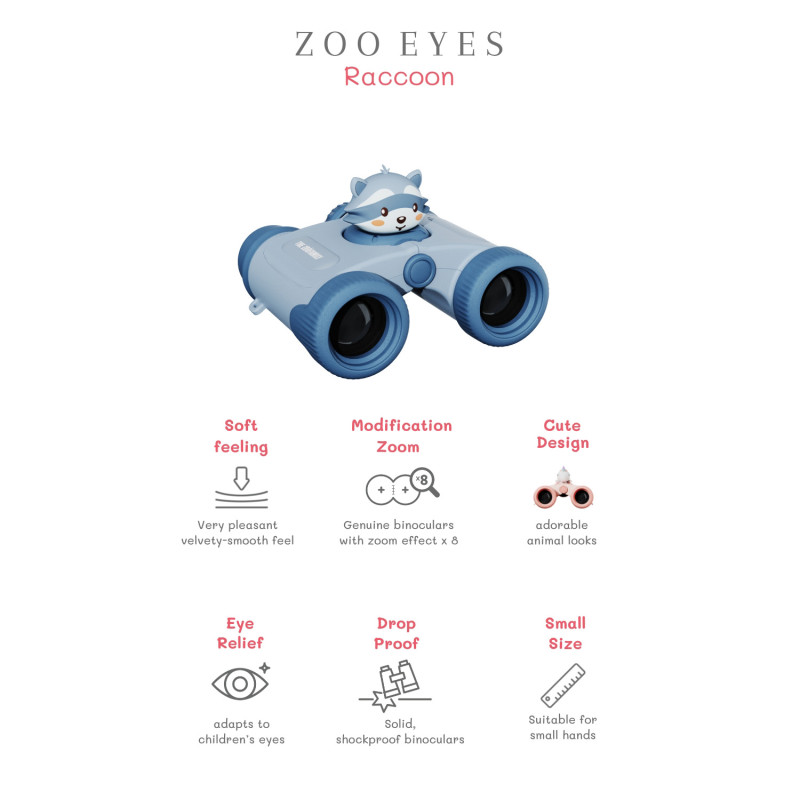 Binoclu pentru copii Raton – The Zoofamily