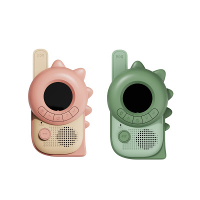 The Zoofamily stații de emisie-recepție dino pink - dino green The Zoofamily stații de emisie-recepție dino pink - dino green