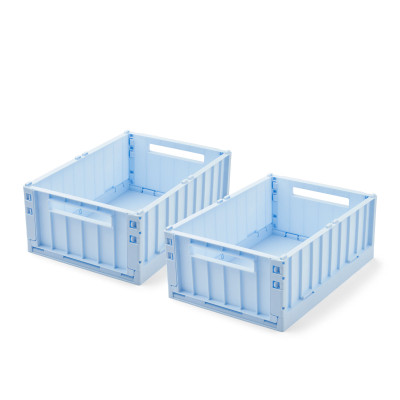 Set 2 cutii de depozitare M LIEWOOD Weston Pure Sky Set 2 cutii de depozitare M LIEWOOD Weston Pure Sky