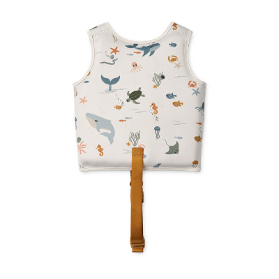 Vestă de înot LIEWOOD Dove Sea Creature Sandy