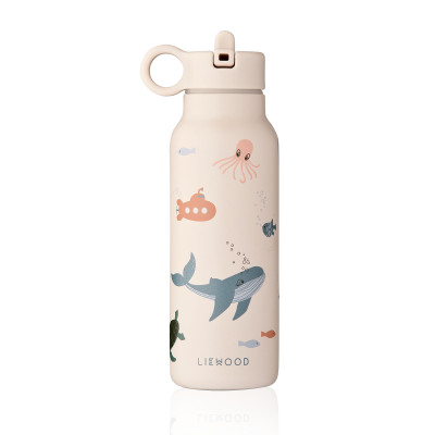 Sticlă termoizolantă 350 ml LIEWOOD Falk Sea Creature Sandy