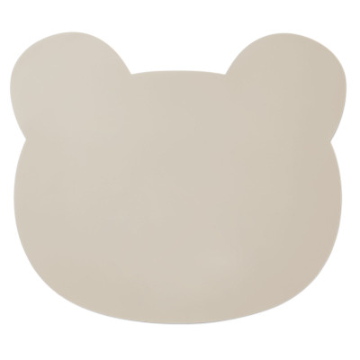 Suport de masă din silicon LIEWOOD Ursuleț Aura Sandy