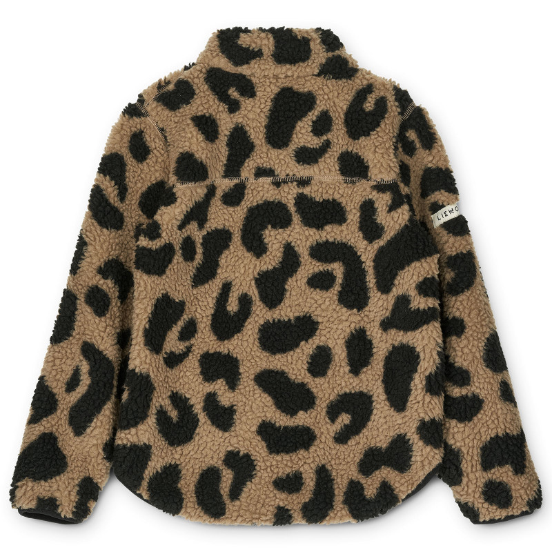 LIEWOOD Jachetă fleece Nolan Mega leo / Oat mix