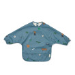 Bavetă cu mâneci LIEWOOD Merle Fun / Beach blue