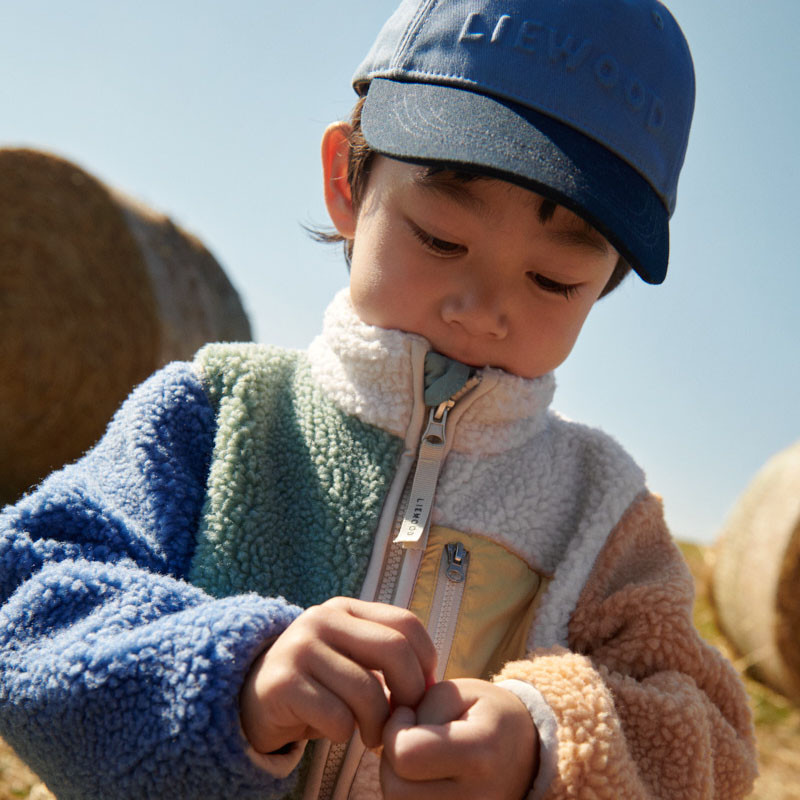 LIEWOOD Jachetă fleece Nolan Peppermint multi mix