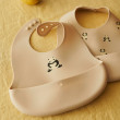 Bavete din silicon LIEWOOD Ember Panda / Sandy set 2 bucăți