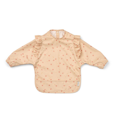 Bavetă cu mâneci LIEWOOD Merle Ruffle Mini Butterfly / Apple blossom