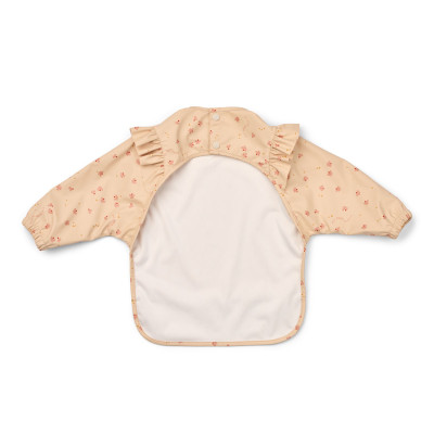 Bavetă cu mâneci LIEWOOD Merle Ruffle Mini Butterfly / Apple blossom