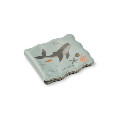 LIEWOOD Waylon carte magică de apă pentru baie Sea creature / Sandy