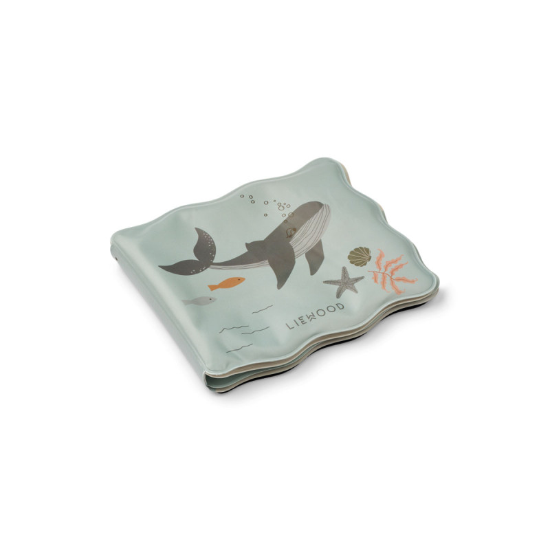 LIEWOOD Waylon carte magică de apă pentru baie Sea creature / Sandy