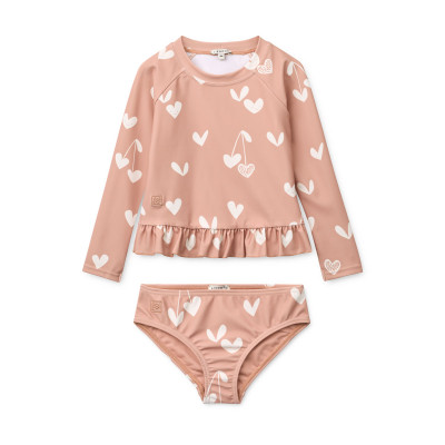 LIEWOOD Set costum de baie Dagny Sweethearts Pale Tuscany