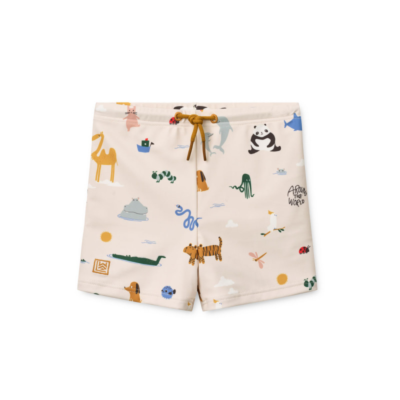 LIEWOOD Otto pantaloni de baie Around the world / Sandy