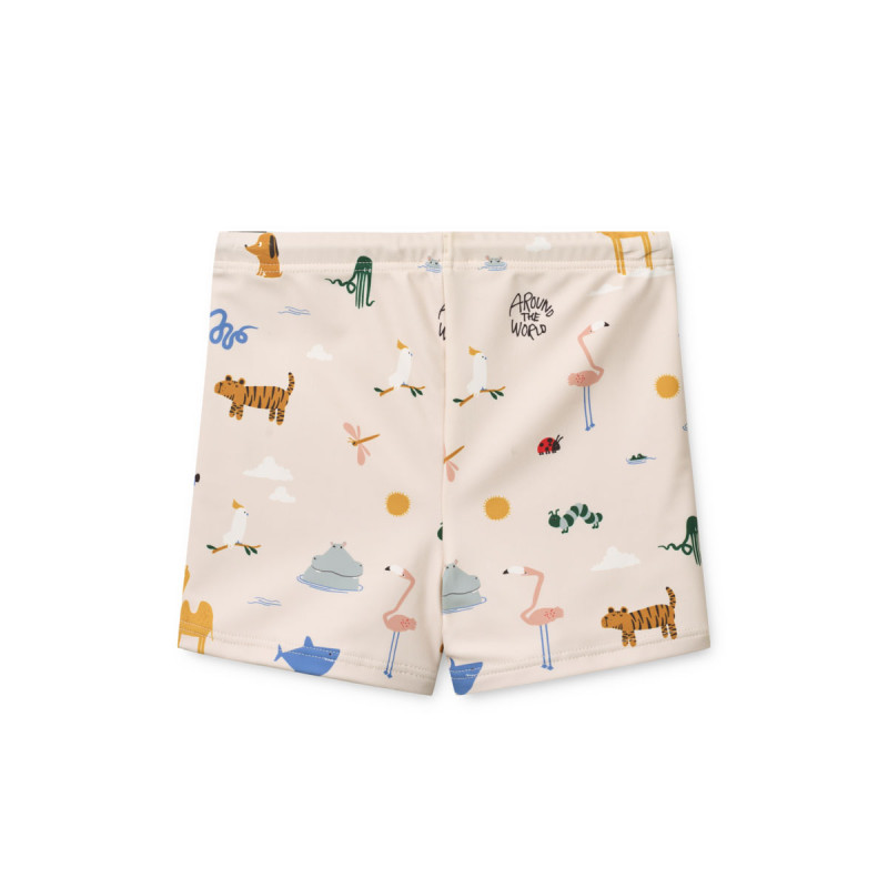 LIEWOOD Otto pantaloni de baie Around the world / Sandy