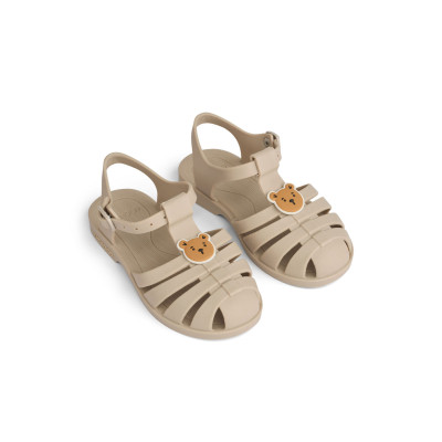 LIEWOOD sandale Bre Beach cu accesorii Bear sandy