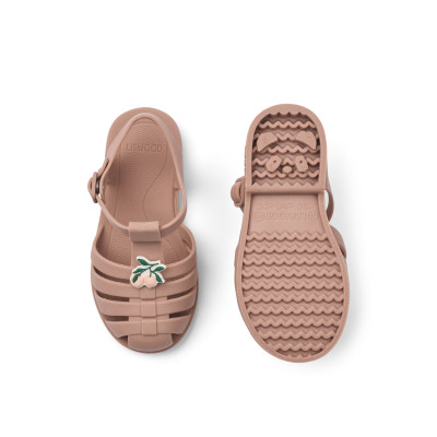 LIEWOOD sandale Bre Beach cu accesorii Peach / Dark rose