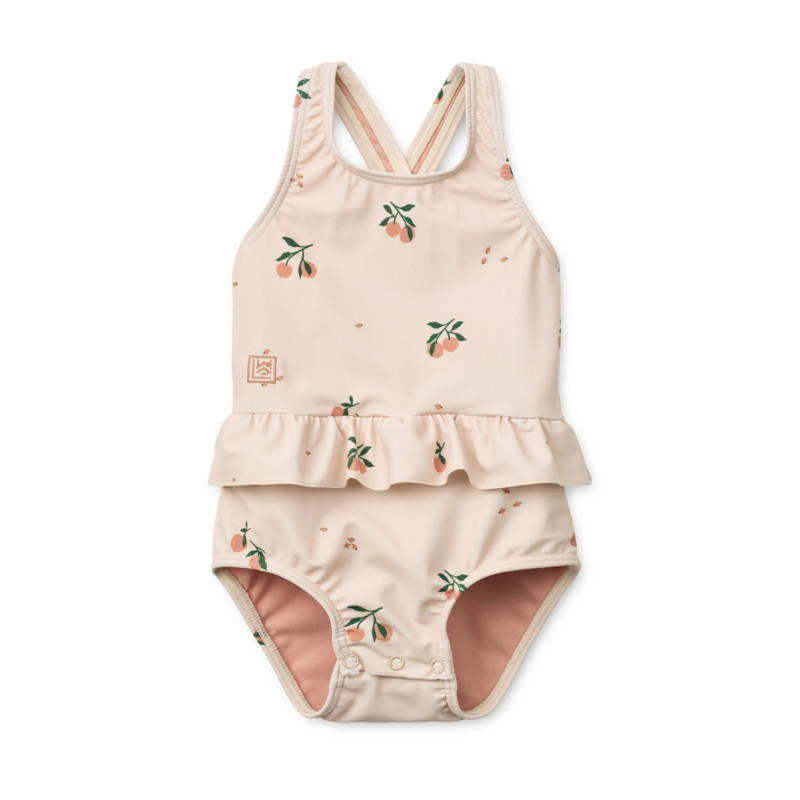 LIEWOOD costum de baie Amara Baby imprimat Peach Sea shell
