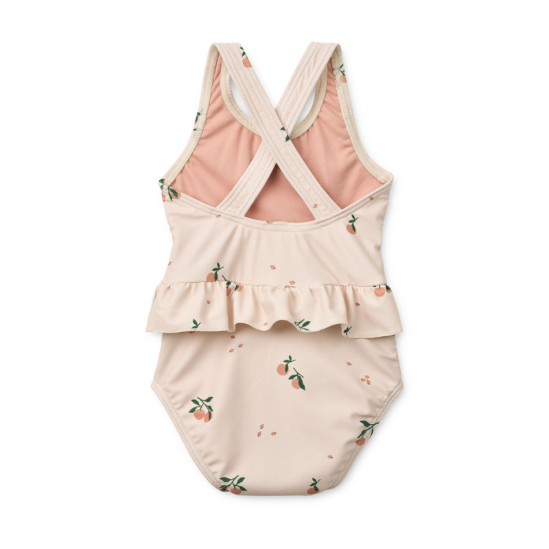 LIEWOOD costum de baie Amara Baby imprimat Peach Sea shell