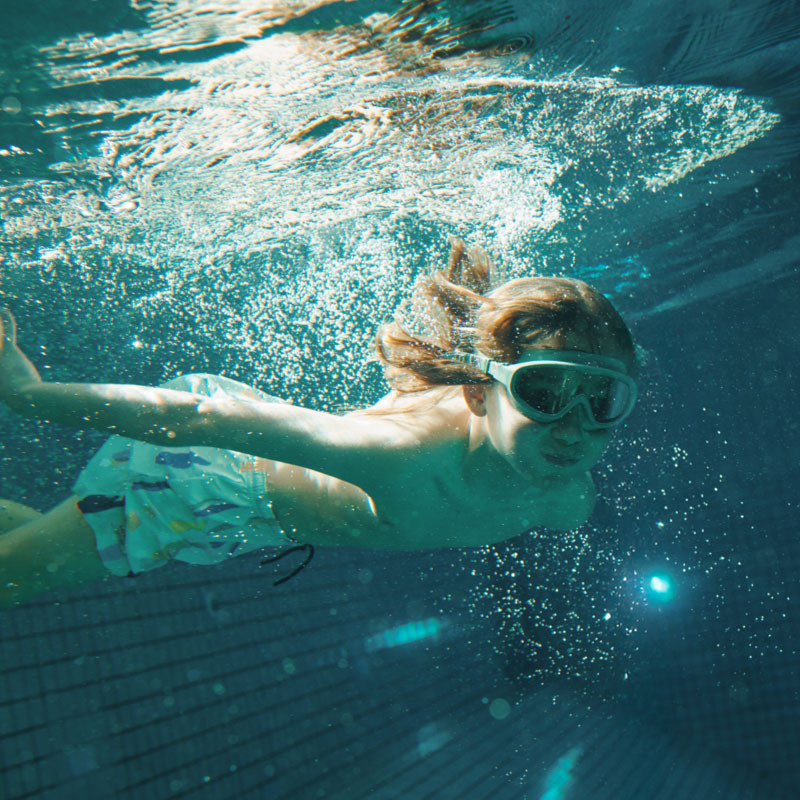 LIEWOOD ochelari înot Kerem Peppermint / Garden green