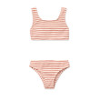 LIEWOOD Bello bikini cu dungi Coral blush