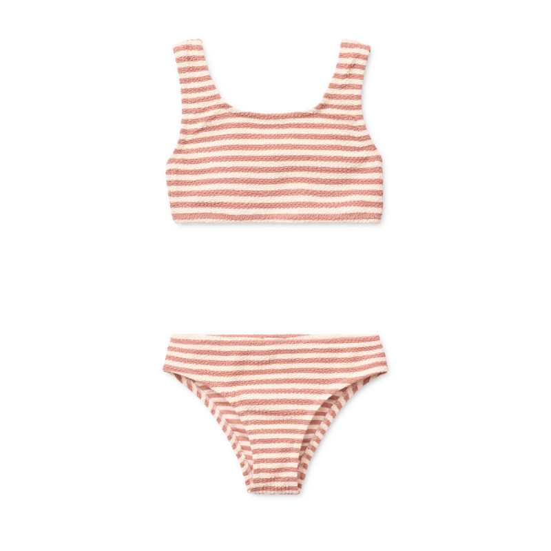 LIEWOOD Bello bikini cu dungi Coral blush