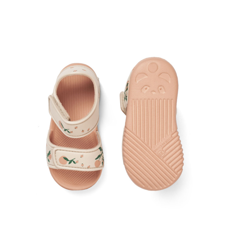 LIEWOOD sandale Blumer Peach / Sea shell
