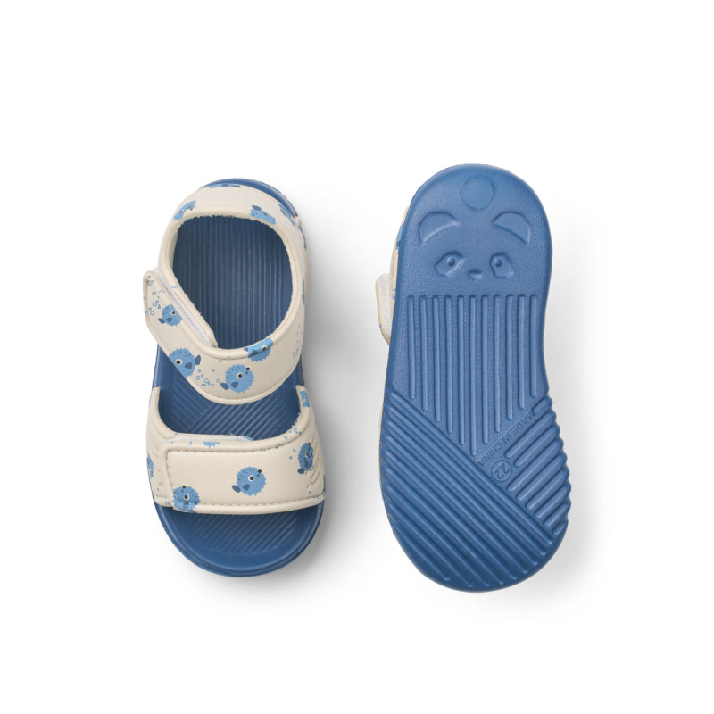 LIEWOOD sandale Blumer Pufferfish / Sandy