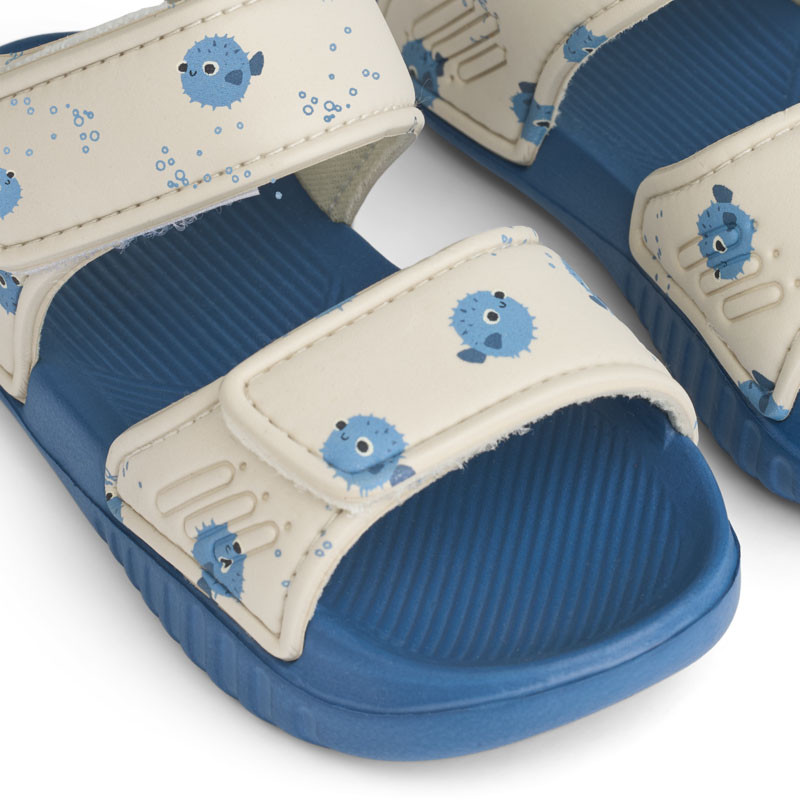 LIEWOOD sandale Blumer Pufferfish / Sandy