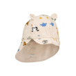 LIEWOOD pălărie de soare pentru copii Gorm cu urechi Around the world / Sandy