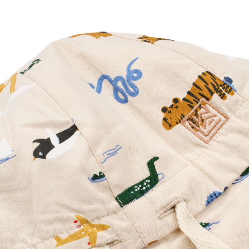 LIEWOOD pălărie de soare pentru copii Gorm cu urechi Around the world / Sandy