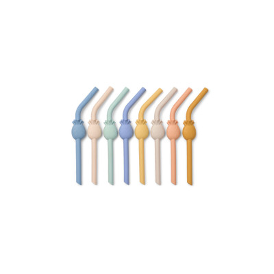 LIEWOOD paie din silicon Carlson Ananas set 8 bucăți