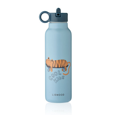 Sticlă termoizolantă 500 ml LIEWOOD Falk Tiger / Beach blue