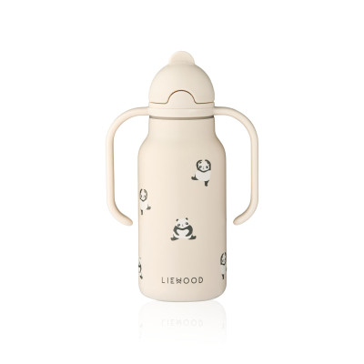 Sticlă termoizolantă Kimmie 250 ml LIEWOOD Mini panda / Sandy