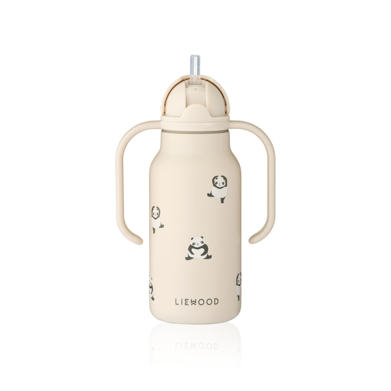 Sticlă termoizolantă Kimmie 250 ml LIEWOOD Mini panda / Sandy