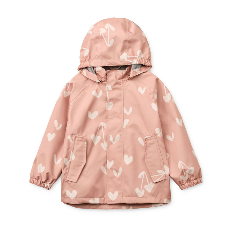 LIEWOOD set impermeabil Pedia – jachetă și pantaloni Sweethearts / Pale tuscany