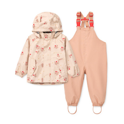 LIEWOOD set impermeabil Manu Butterfly / Apple Blossom