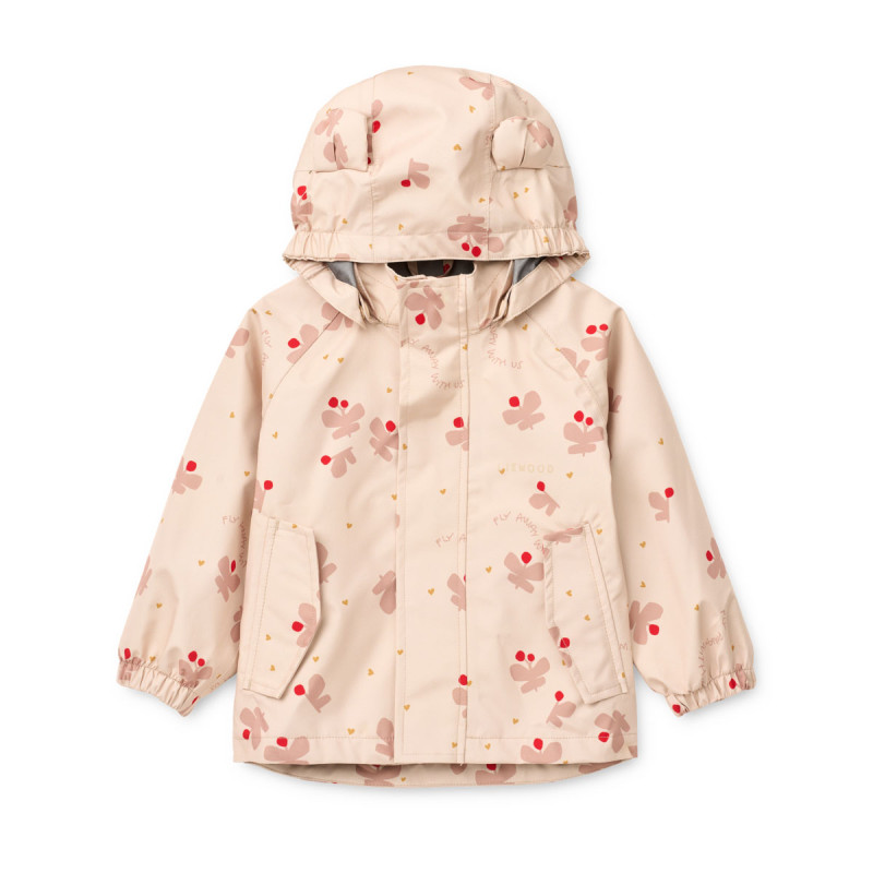 LIEWOOD set impermeabil Manu Butterfly / Apple Blossom
