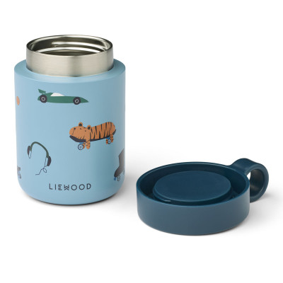 LIEWOOD recipient termic pentru mâncare Kiani Fun / Beach blue