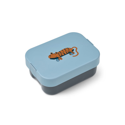 LIEWOOD cutie pentru prânz copii Kamil Tiger / Beach blue
