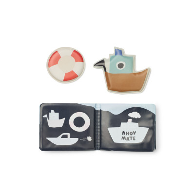 LIEWOOD Waylon carte magică de apă pentru baie Sailing / Sandy