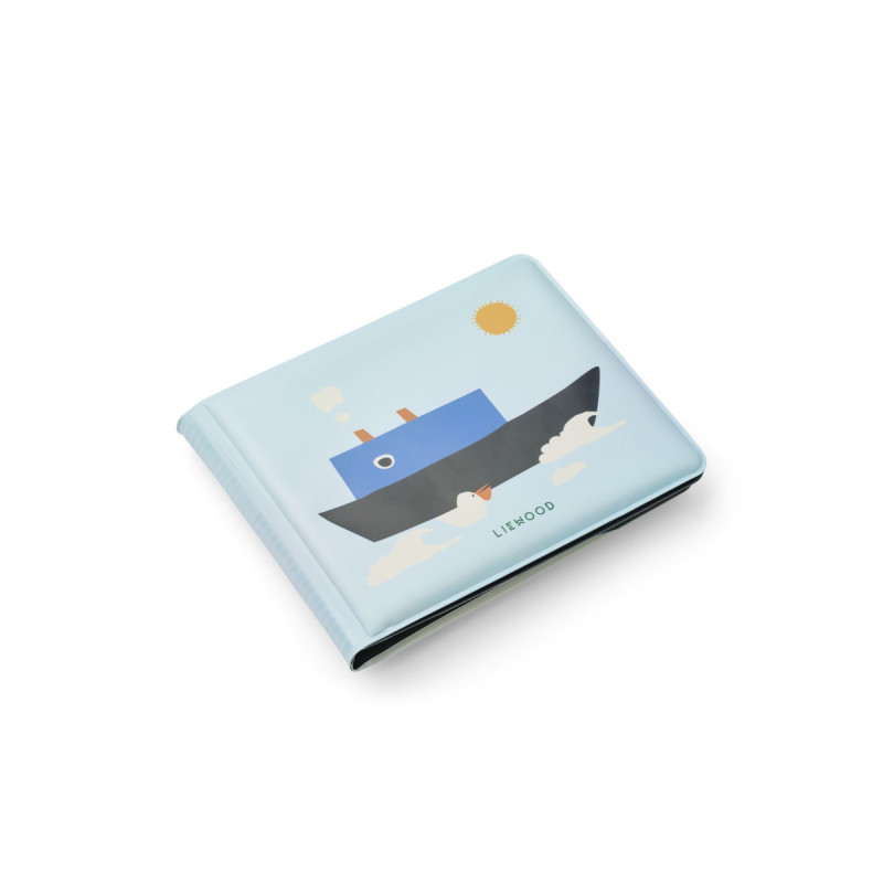 LIEWOOD Waylon carte magică de apă pentru baie Sailing / Sandy