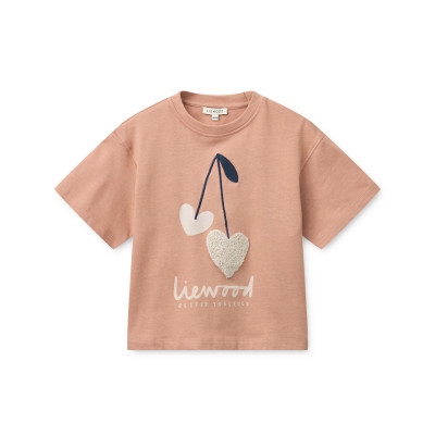 LIEWOOD Tyler tricou Sweethearts / Pale tuscany