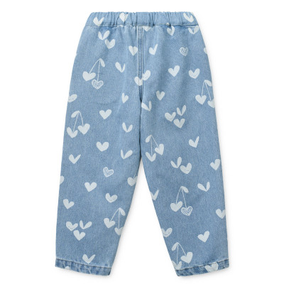 LIEWOOD Blugi Borris Sweethearts / light blue