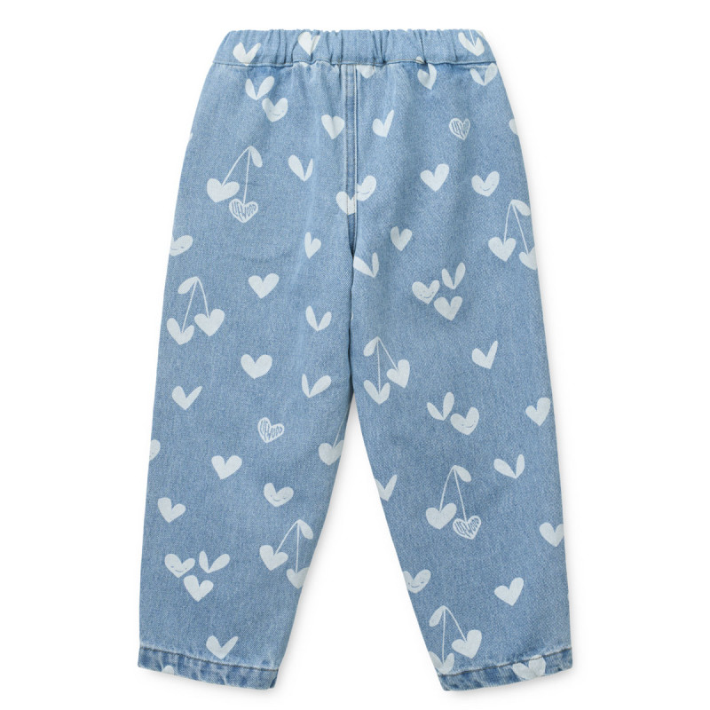 LIEWOOD Blugi Borris Sweethearts / light blue