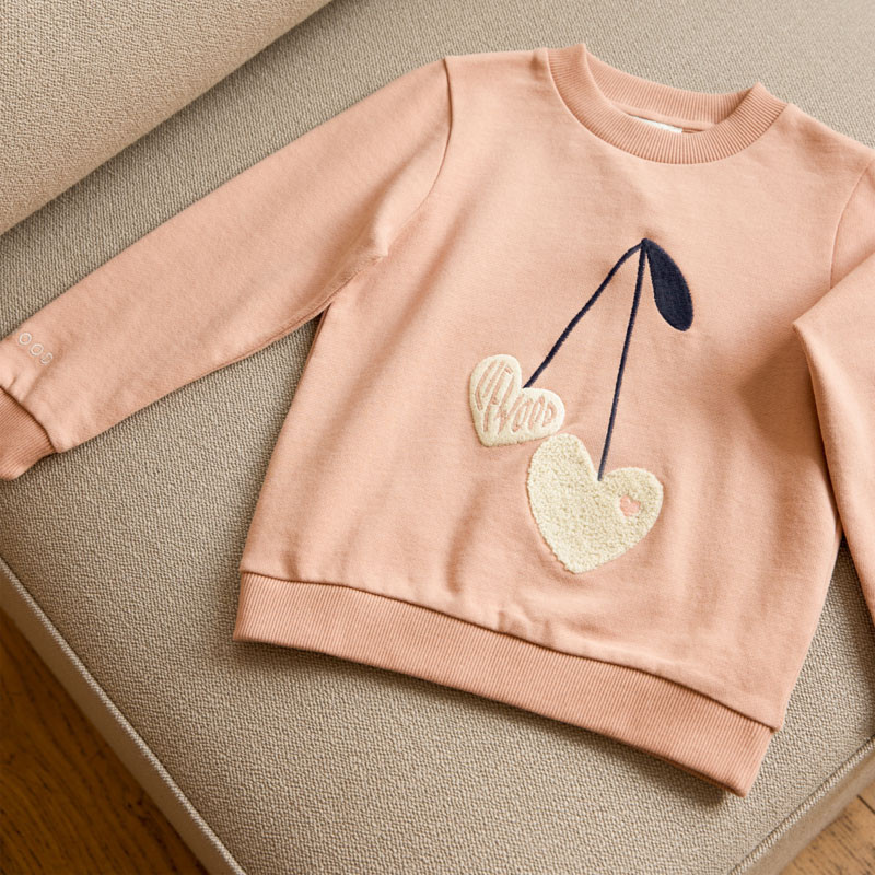 LIEWOOD Thora sweatshirt Sweethearts / Pale Tuscany