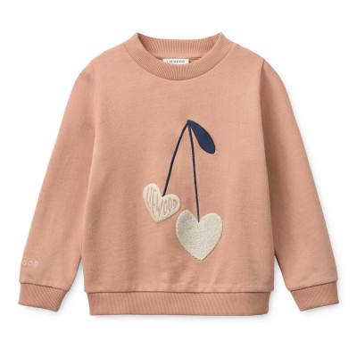 LIEWOOD Thora sweatshirt Sweethearts / Pale Tuscany