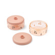 LIEWOOD Recipiente Tritan pentru mâncare Dominique 500 ml set 2 buc Peach / Sea shell